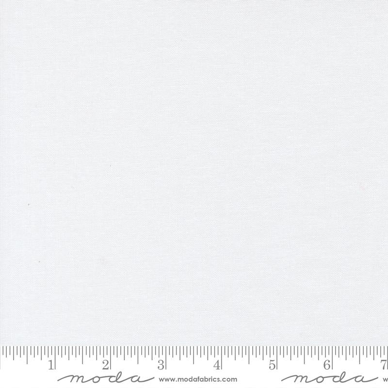 Bella Solids White White Fabric Yardage