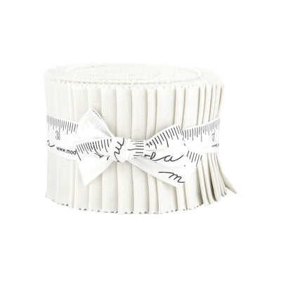 Bella Solids Feather Junior Jelly Roll