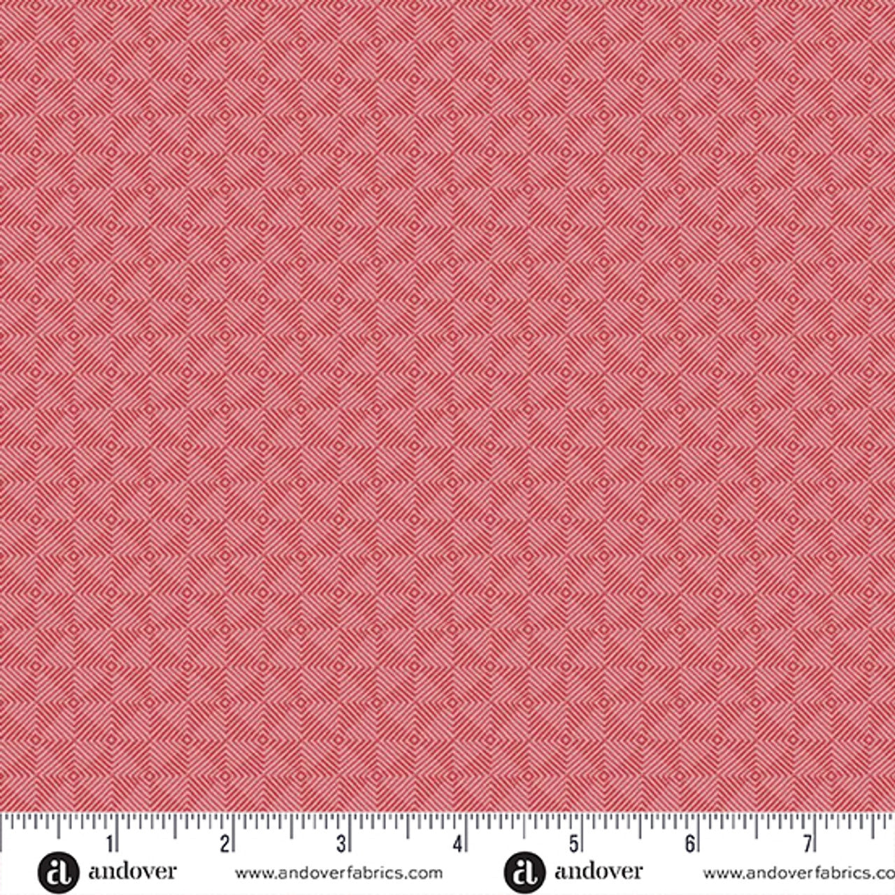 Square Dance Dusted Pink Fabric Yardage