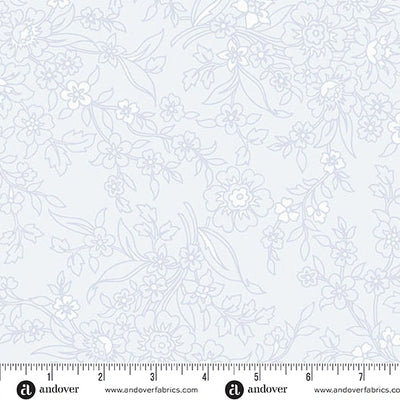 Simply Light Sky Meadow Fabric Yardage