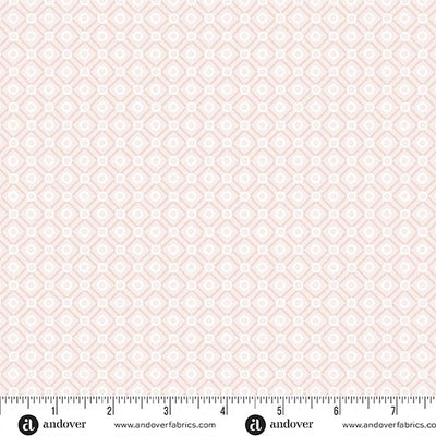 Simply Light Apricot Criss Cross Fabric Yardage