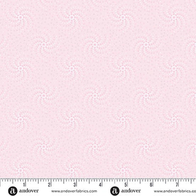 Simply Light Berry Orbital Fabric Yardage