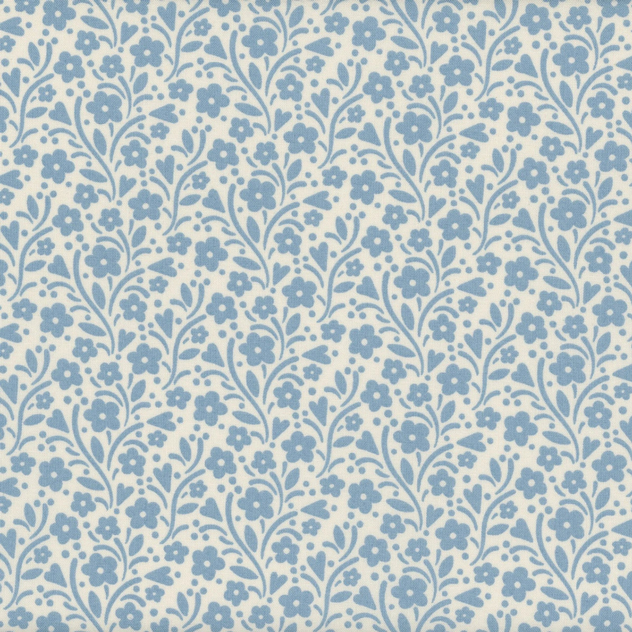 Cozy House Ivory Marie's Garden Fabric Yardage