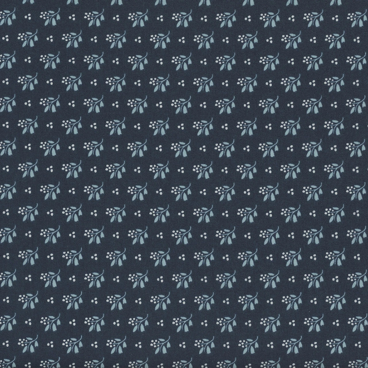 Cozy House Midnight Little Cutie Fabric Yardage