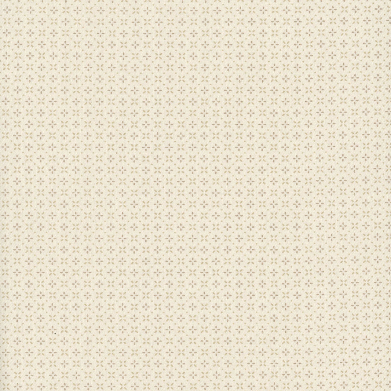 Cozy House Ivory Grandma's Stitches Fabric Yardage