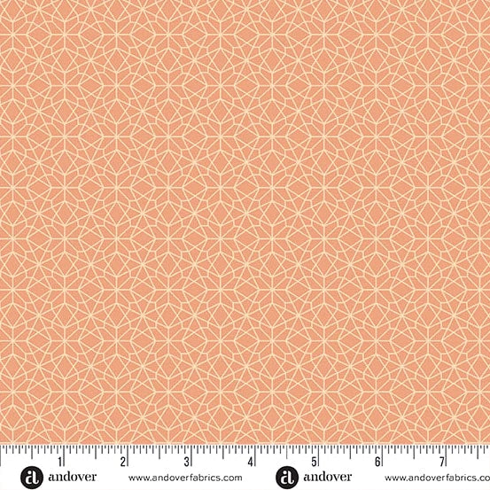 Conway Cottage Peach Atellier Fabric Yardage
