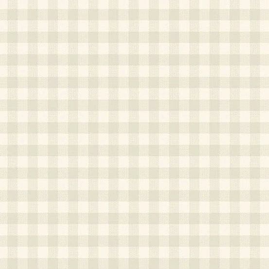 Quiltessential Gingham Lace Fabric Yardage