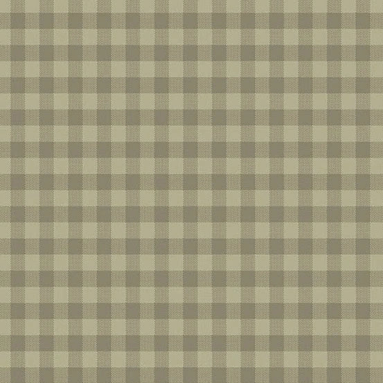 Quiltessential Gingham Flax Fabric Yardage
