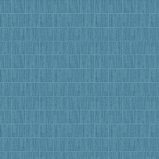 Cocoa Blue Delft Mist Fabric Yardage