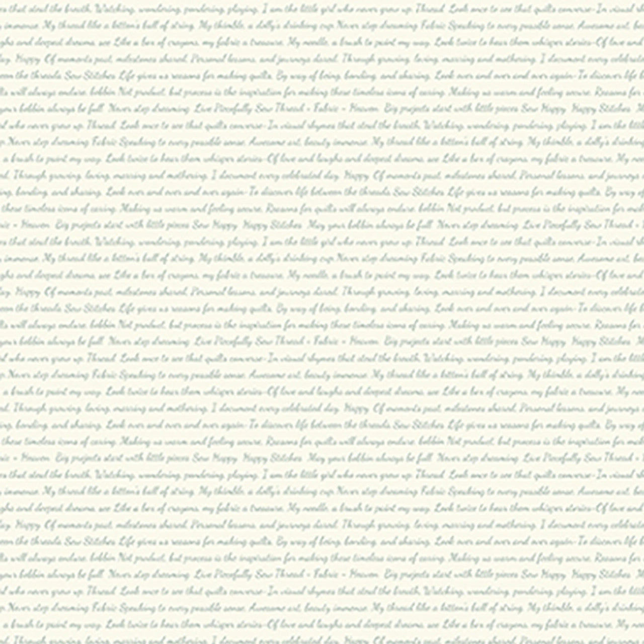 Cloud Nine Pale Oak Reasons Fabric Yardage