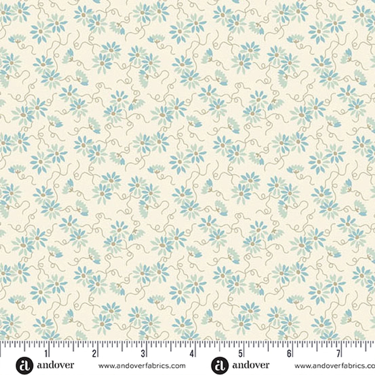 Sewing Bird Nimbus Daisy Chain Fabric Yardage