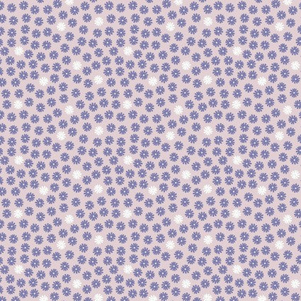 Glow Fairies Pink Tiny Glow Daisy Fabric Yardage