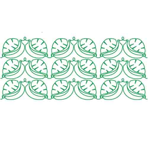 Sock Monkey Bananas Borders and Corners Digital File