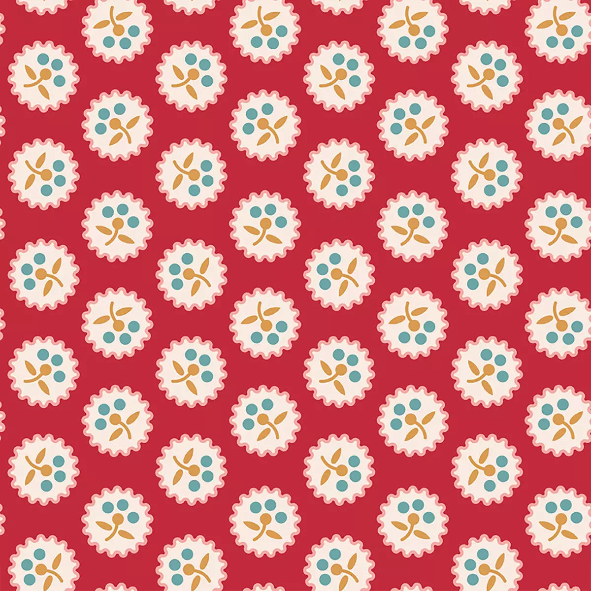 Americana Berry Betsy 108" Wide Quilt Backing Fabric
