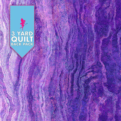 Stonehenge Gradations Ombre Mystic 108" Wide 3 Yard Quilt Fabric Back Pack