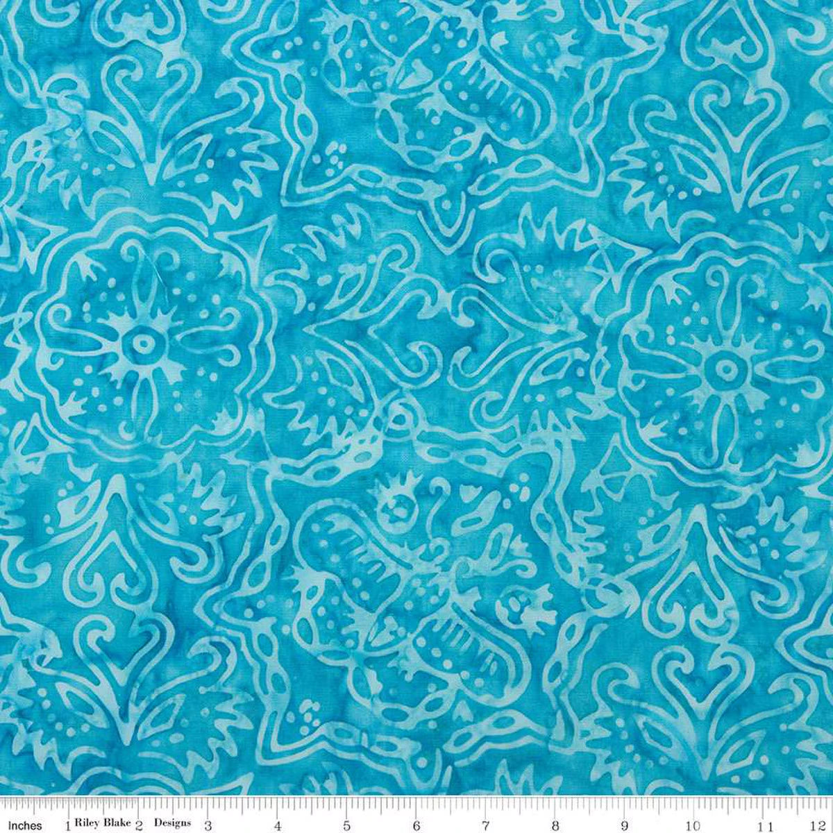 Expressions Batiks Elementals Rainbow Brights Ocean Blue