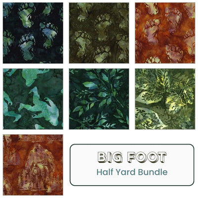 Big Foot Batiks Half Yard Bundle