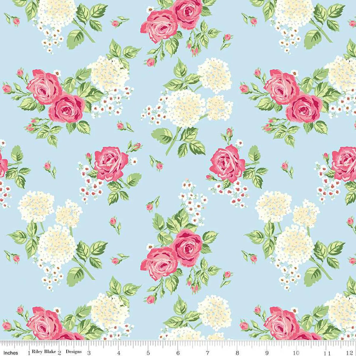Bluegrass Charm Mist Main Fabric Yardage