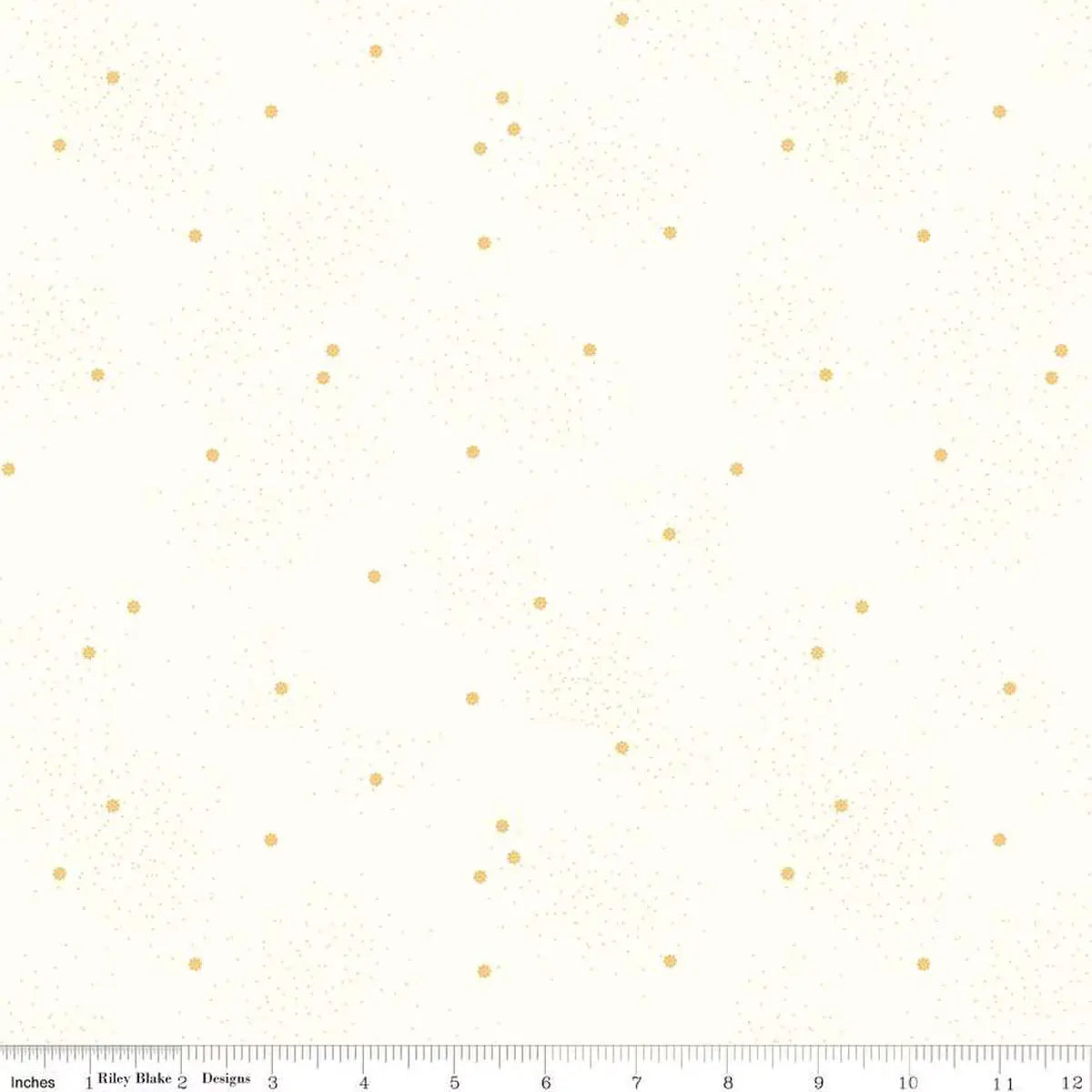 Dainty Daisy Honey on Cloud Fabric Yardage