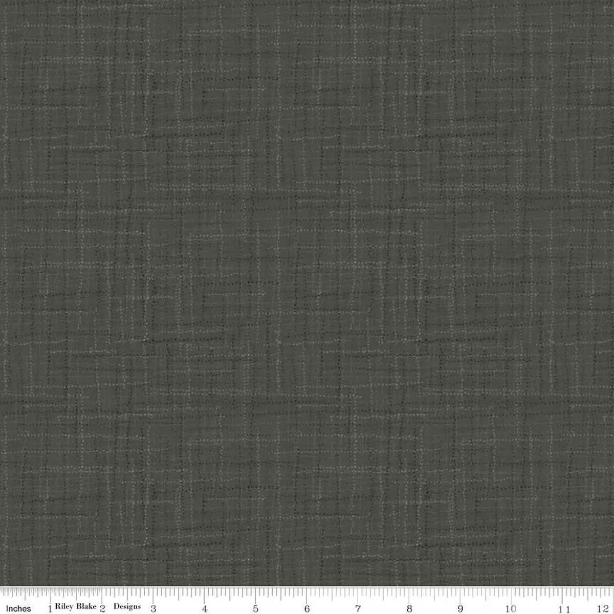 Grasscloth Charcoal Fabric Yardage
