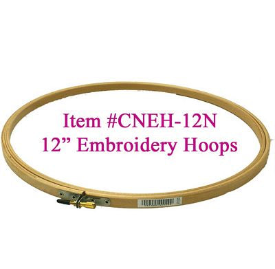 Round Edge Embroidery Hoop 12 in