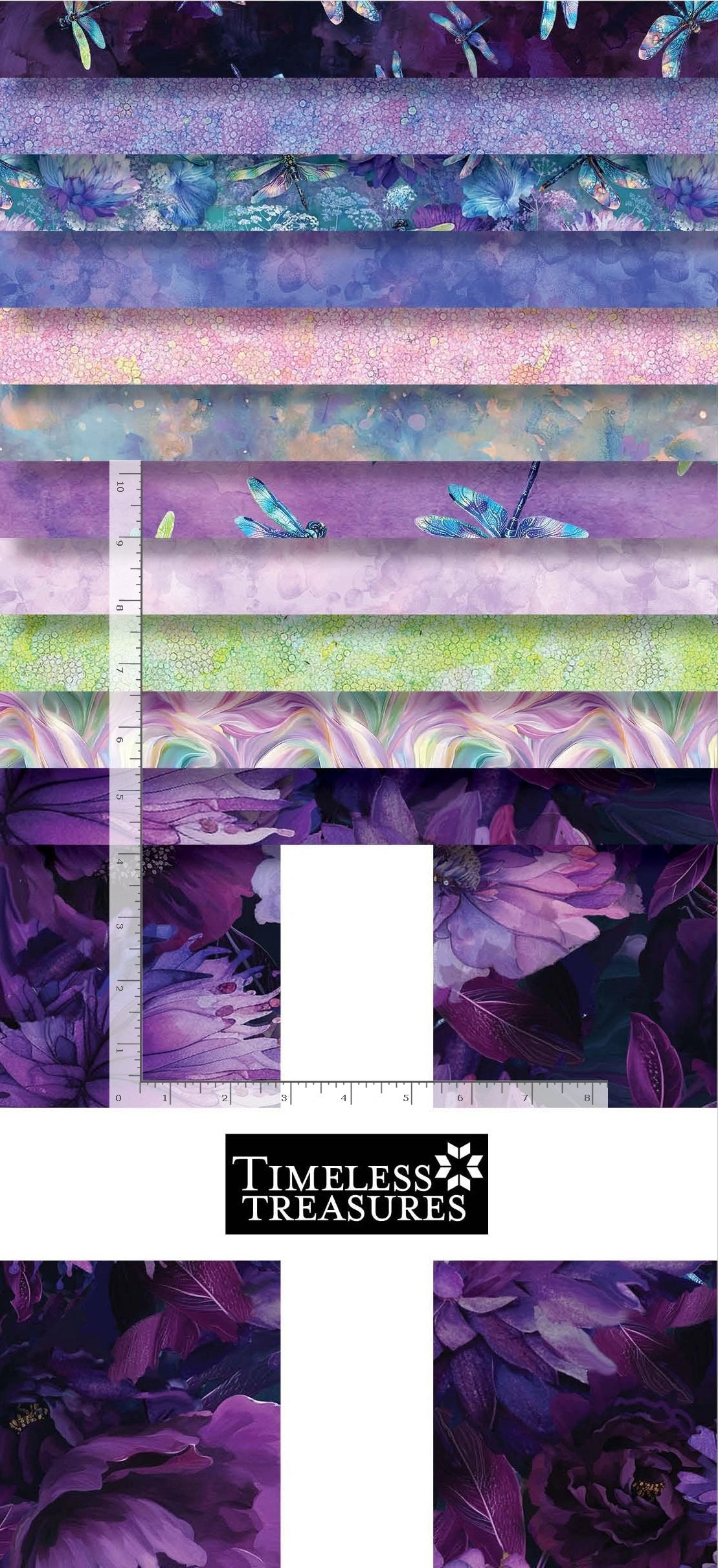 Dragonfly Mist 10" Squares