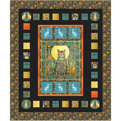 Cat Nouveau Quilt Kit