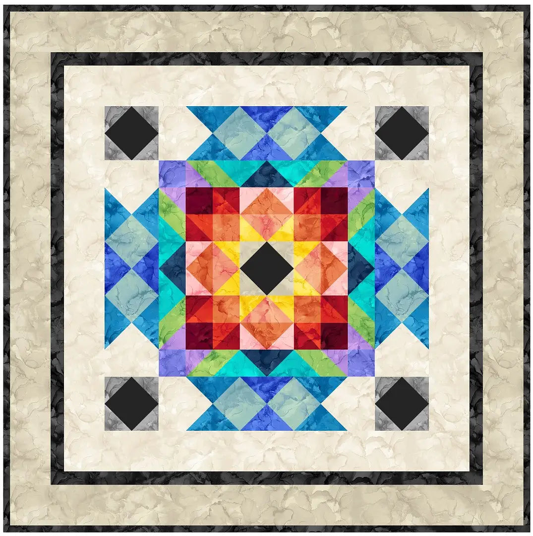 Chromatic Carpenter Quilt Pattern - image 2 - quilting pattern with step-by-step instructions