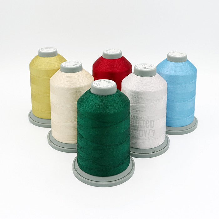 Glide Thread Christmas Colors Collection Bundle - image 2 - quilting thread for machine and hand quilting
