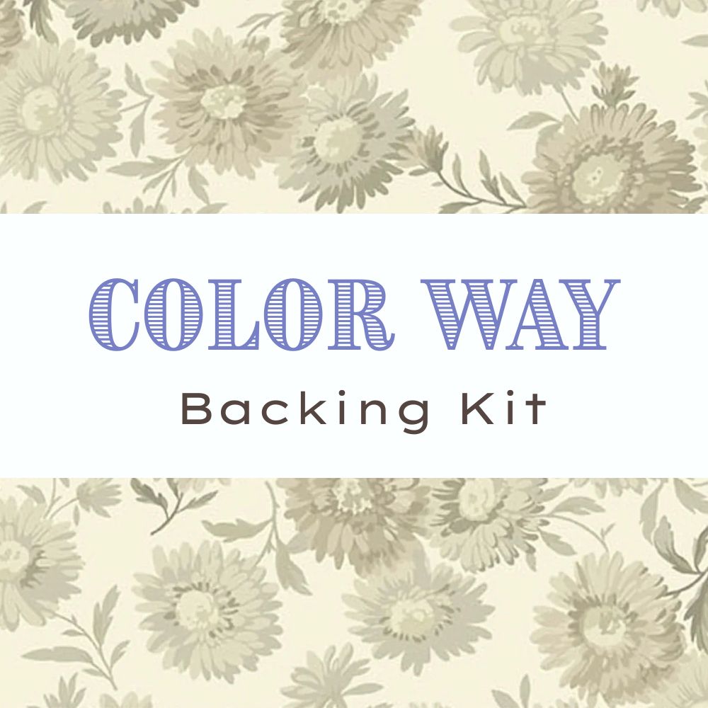 Color Way Backing Kit Chrysanthemum Dove