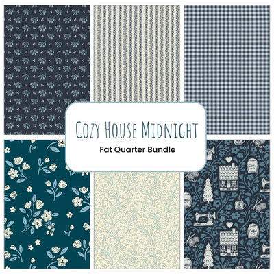 Cozy House Midnight Fat Quarter Bundle