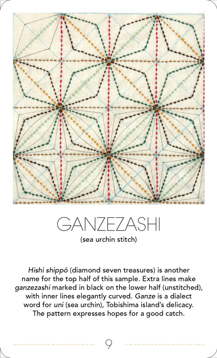 Ultimate Sashiko Card Deck