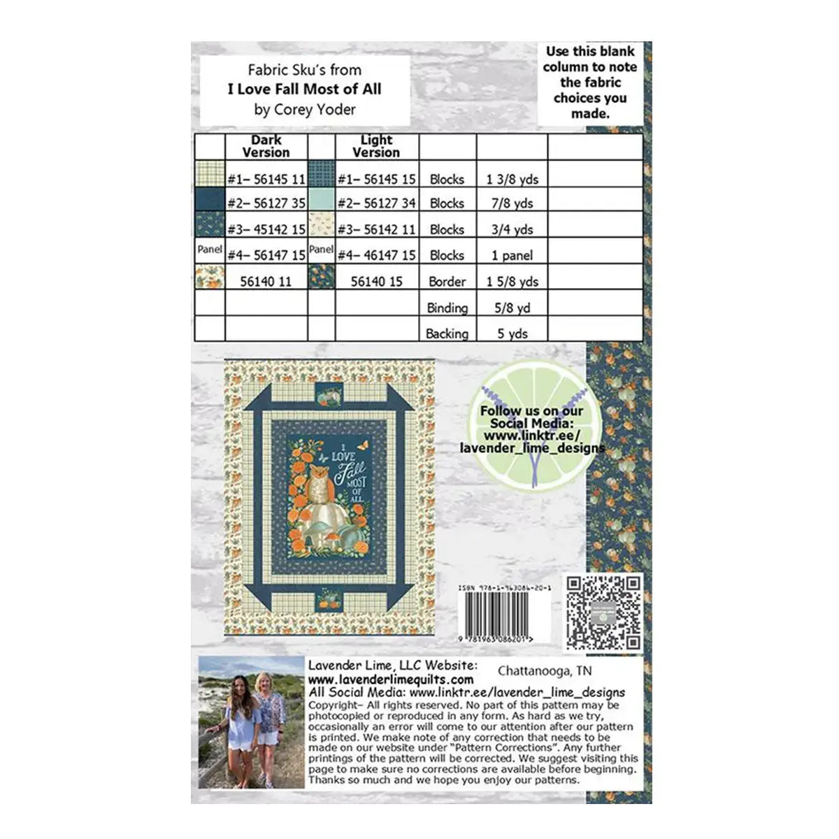 Framed Panel Quilt Pattern