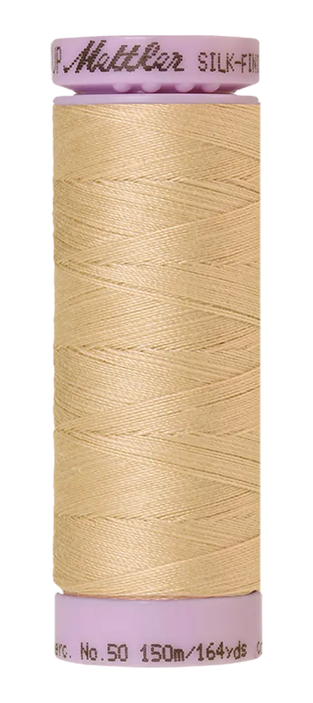 Mettler Cotton Silk Finish 50wt 150m Eggshell