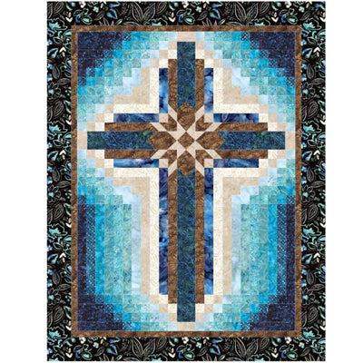 Faith in Tides Batik Quilt Kit