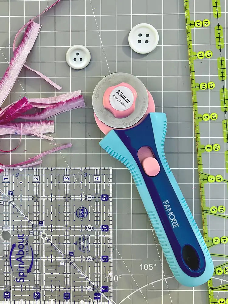 Famore Rotary Blade Handle & Blade Bundle 45mm