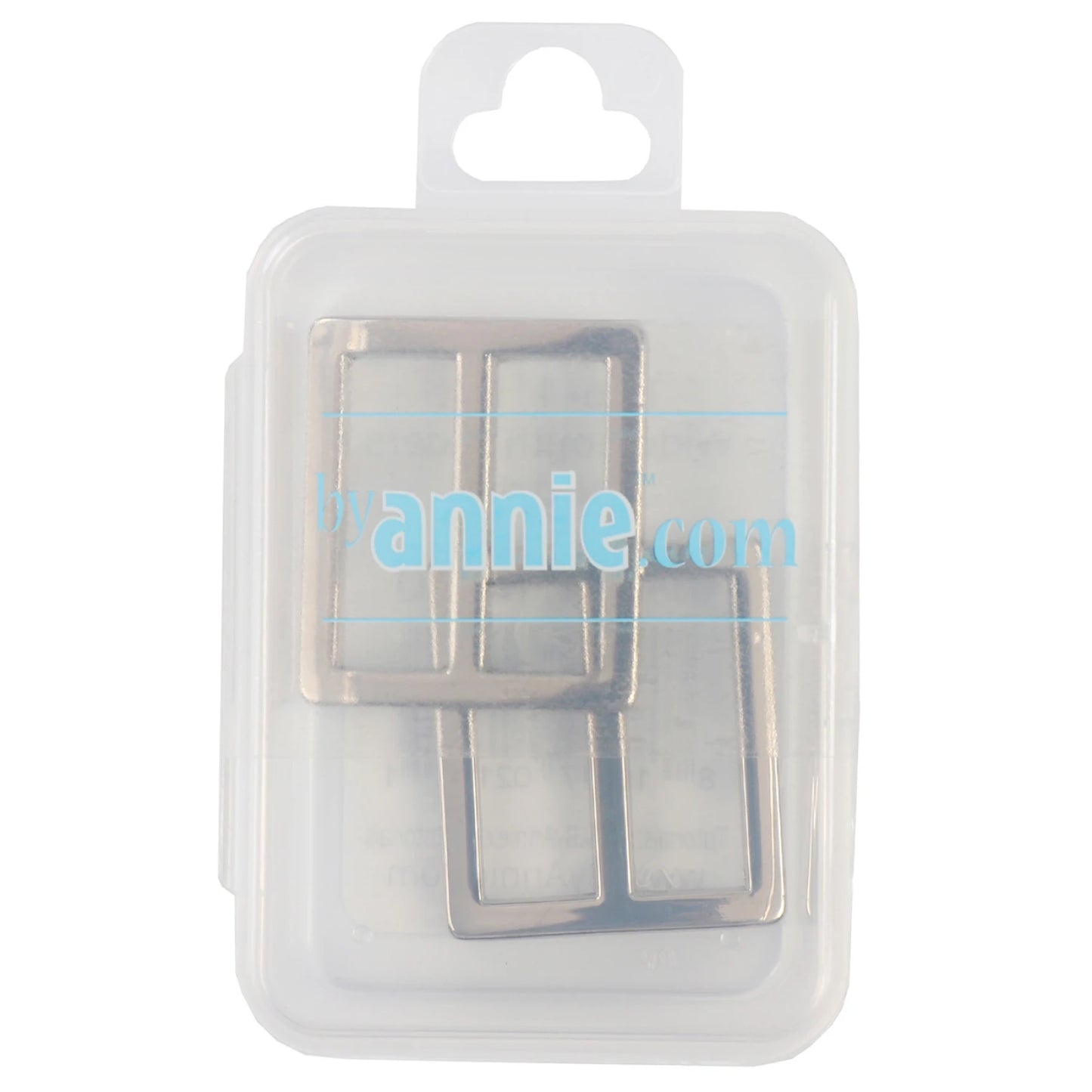 Slider Flat Widemouth 1in Nickel Set of Two