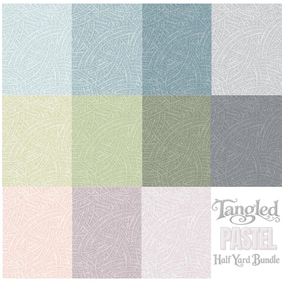 Tangled Pastel Half Yard Bundle