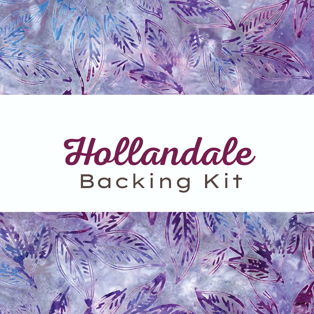 Hollandale in Batiks Backing Kit Lilac Lustre