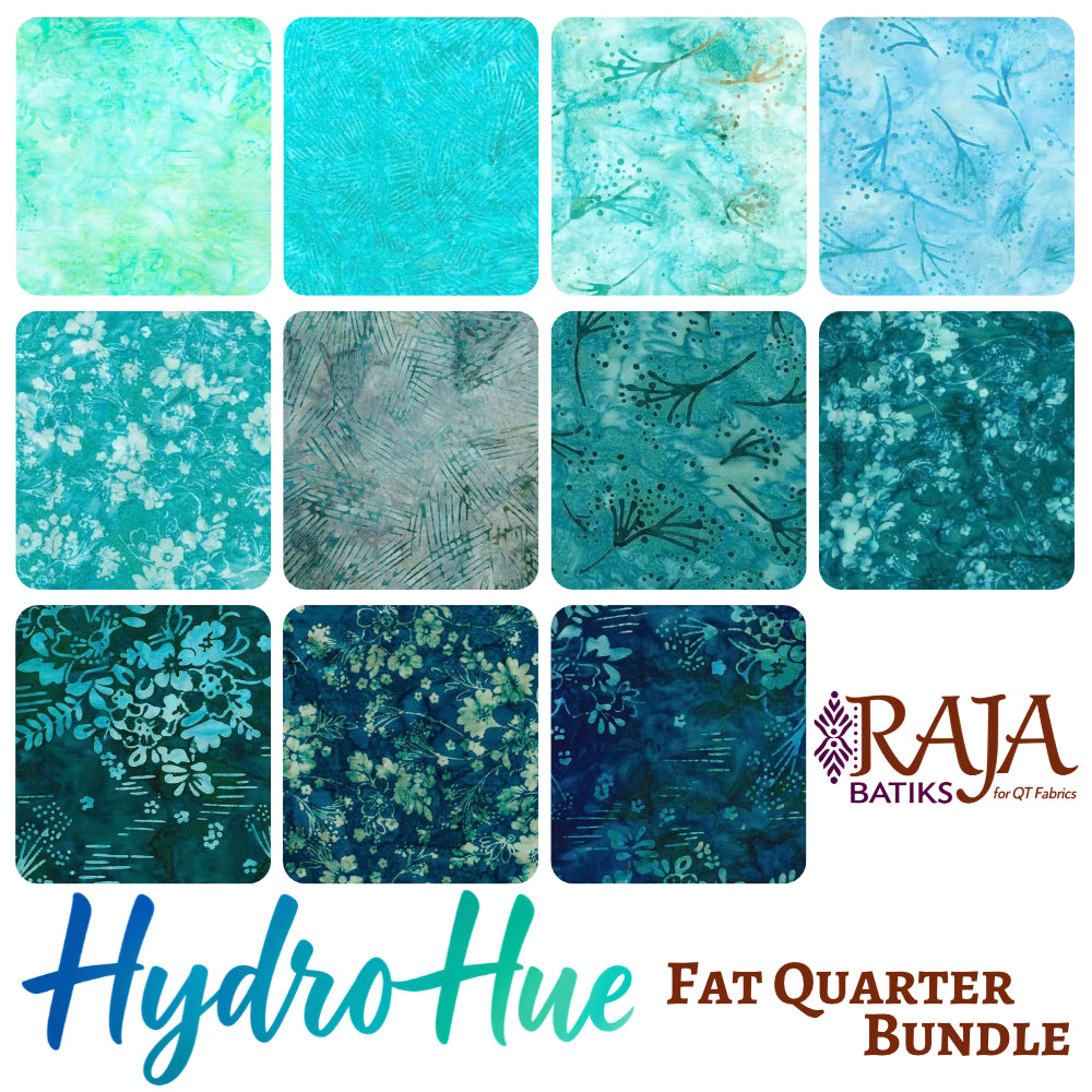HydroHue Raja Batiks Fat Quarter Bundle