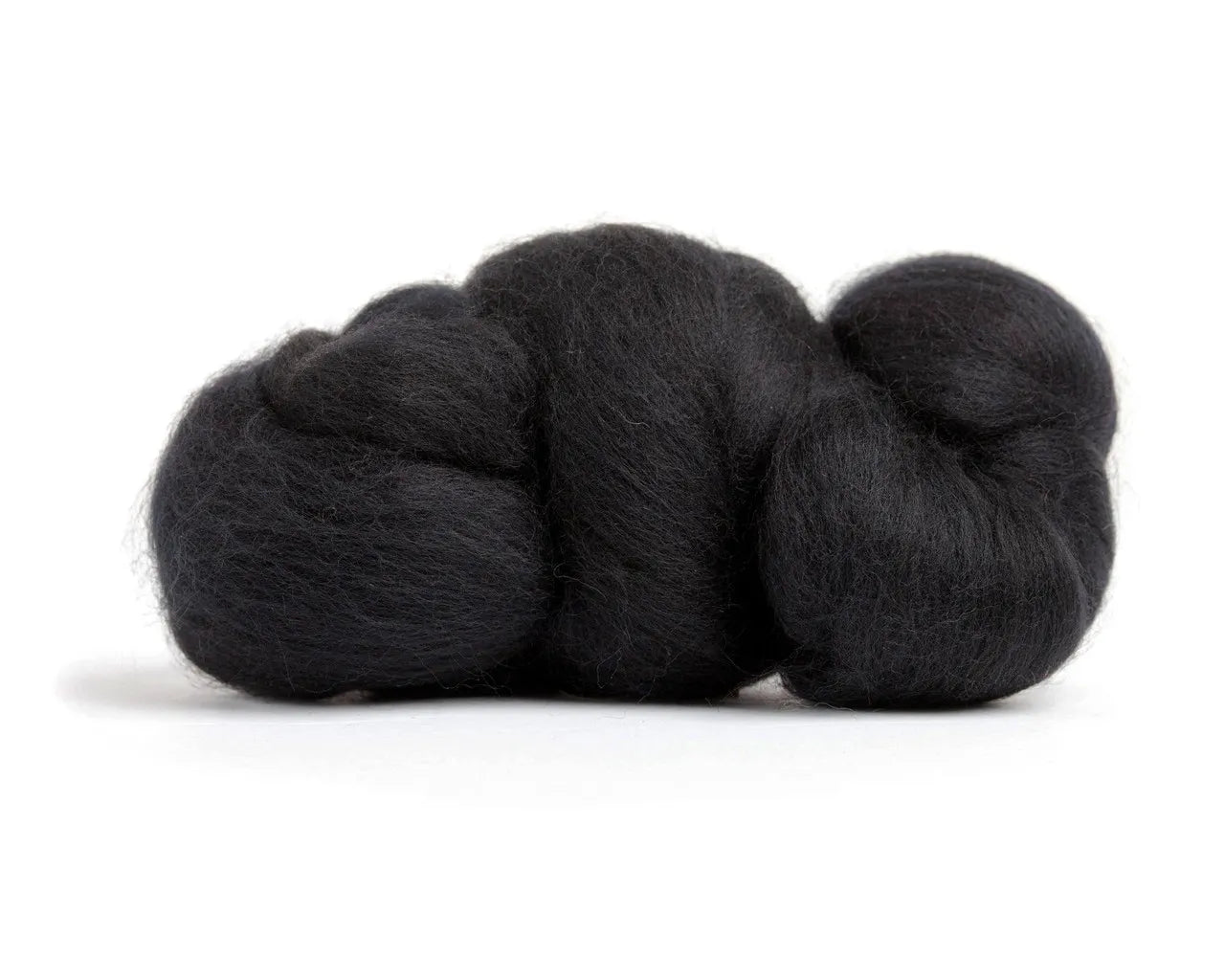 Merino Wool Top Roving Black
