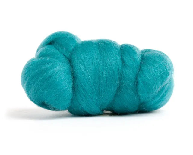 Merino Wool Top Roving Seafoam