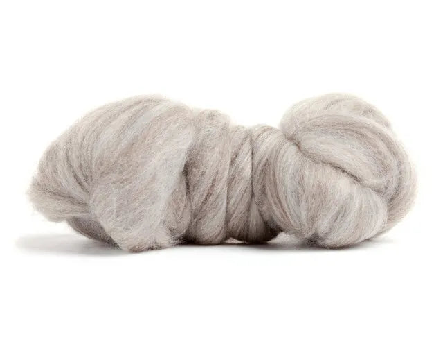 Merino Wool Top Roving Taupe