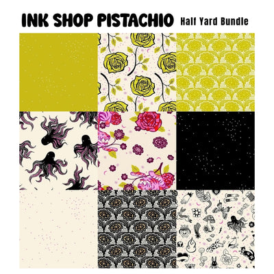 Ink Shop Pistachio Half Yard Bundle - PRESALE