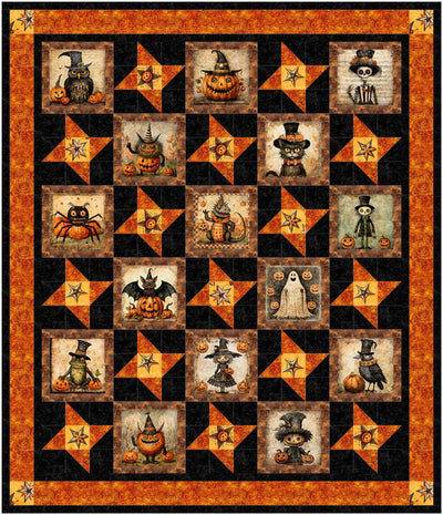 Jeepers Creepers Quilt Kit - PRESALE