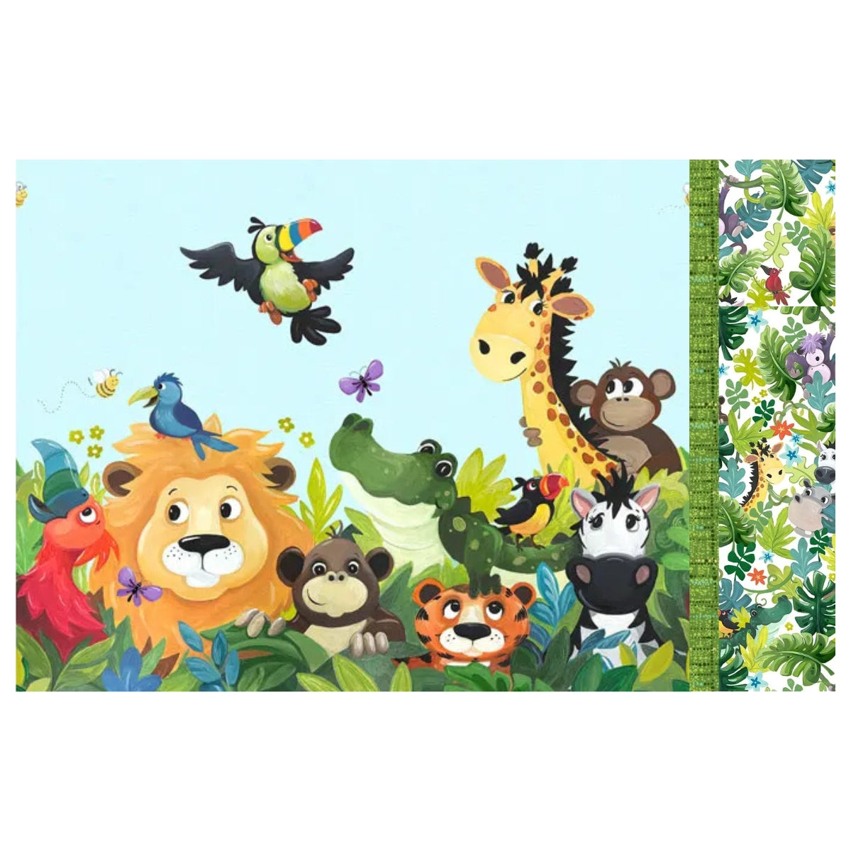 Jungle Friends Pillowcase Kit