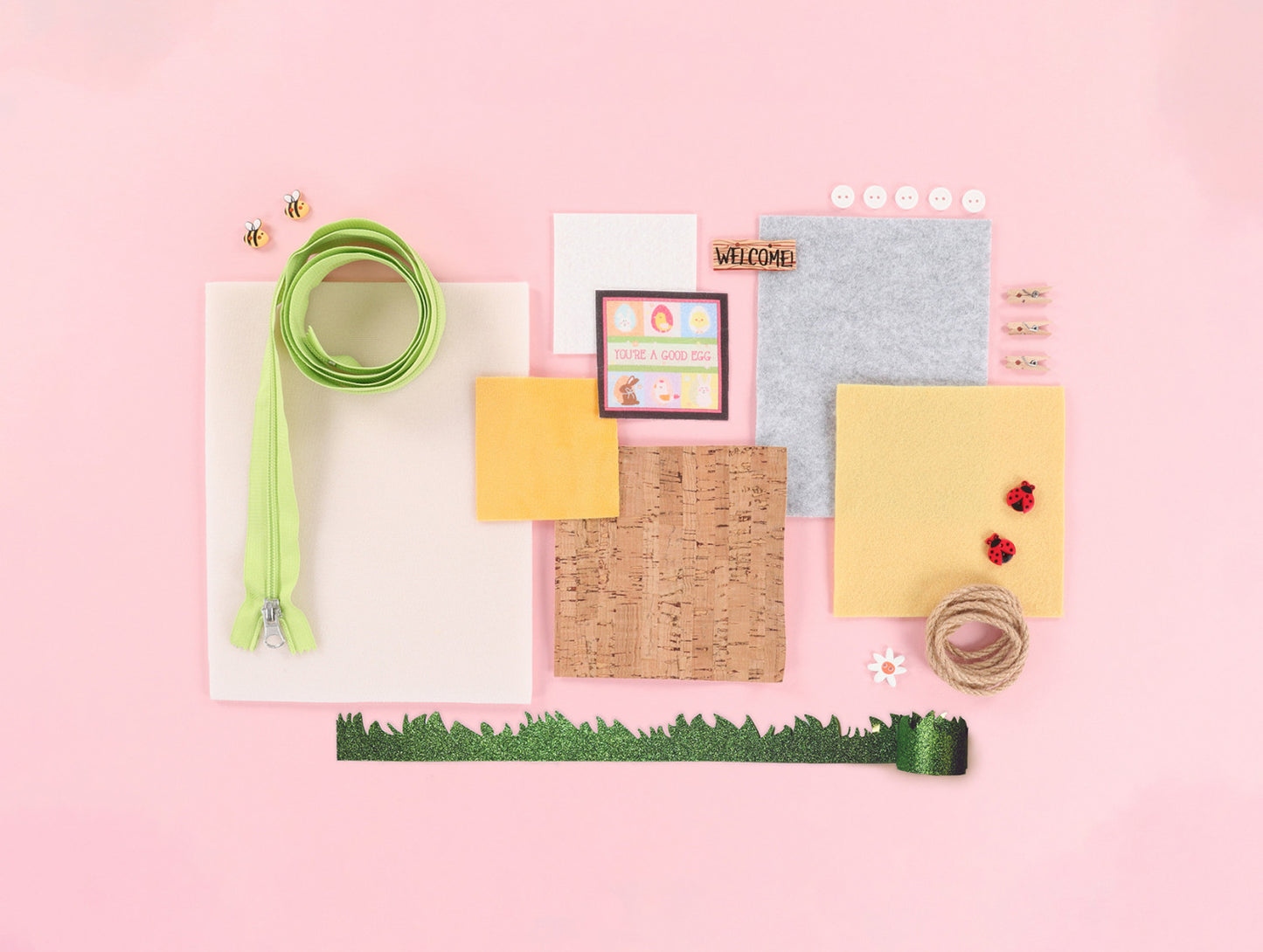 Kimberbell Hoppin' Down the Bunny Trail Embellishment Kit