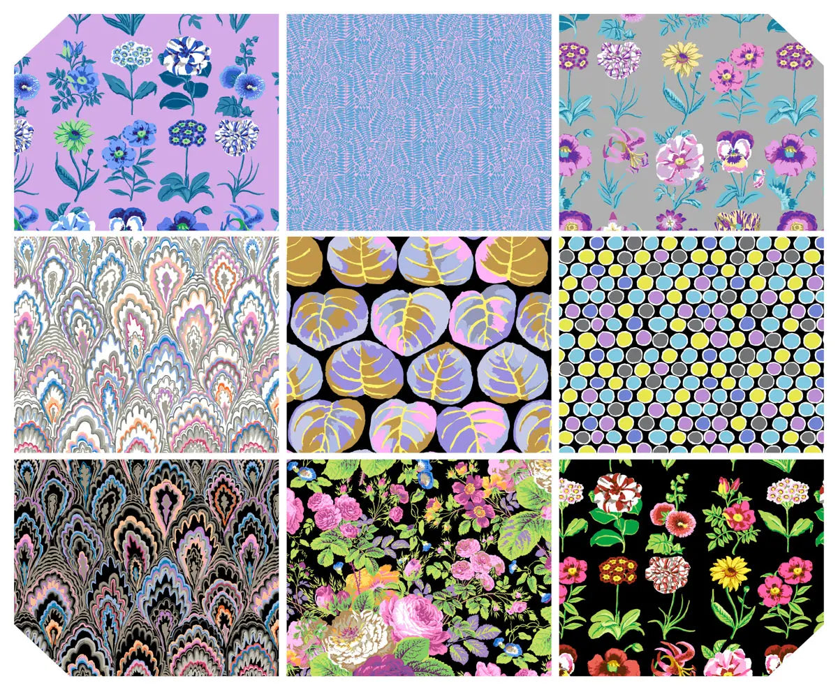 Contrast February 2025 Kaffe Fassett Collective Fat Quarter Bundle