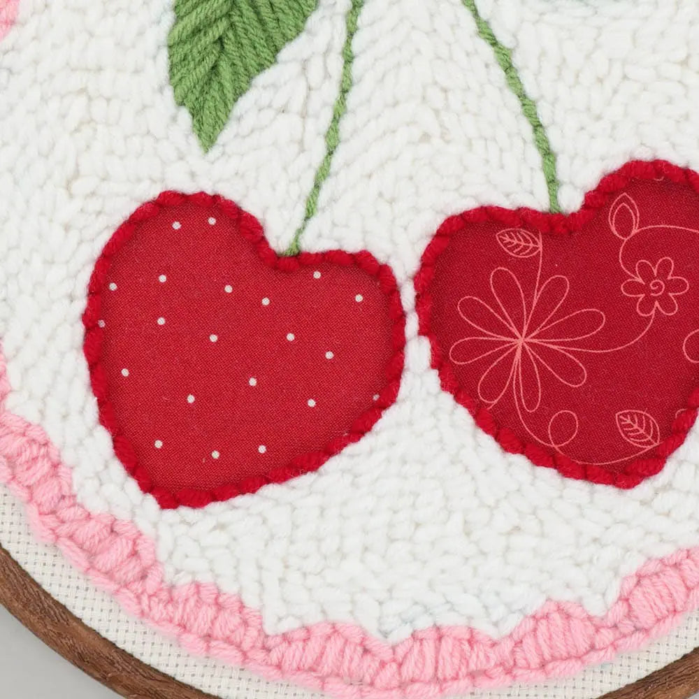 Kimberbell Life is Cherry Sweet Punch Needle Plus Kit