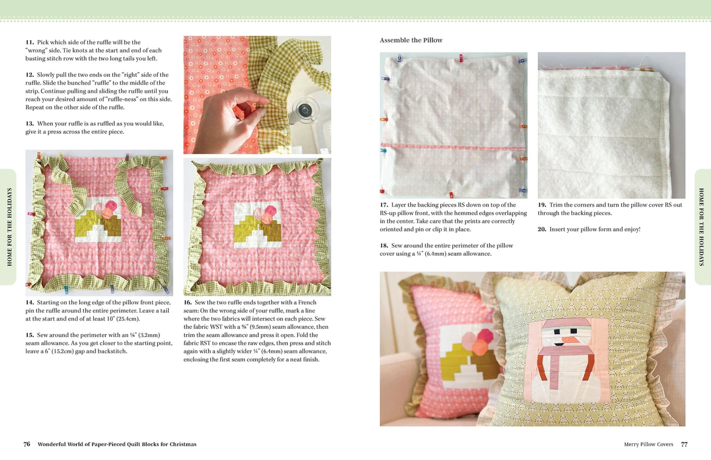 Wonderful World of Paper-Pieced Quilt Blocks for Christmas